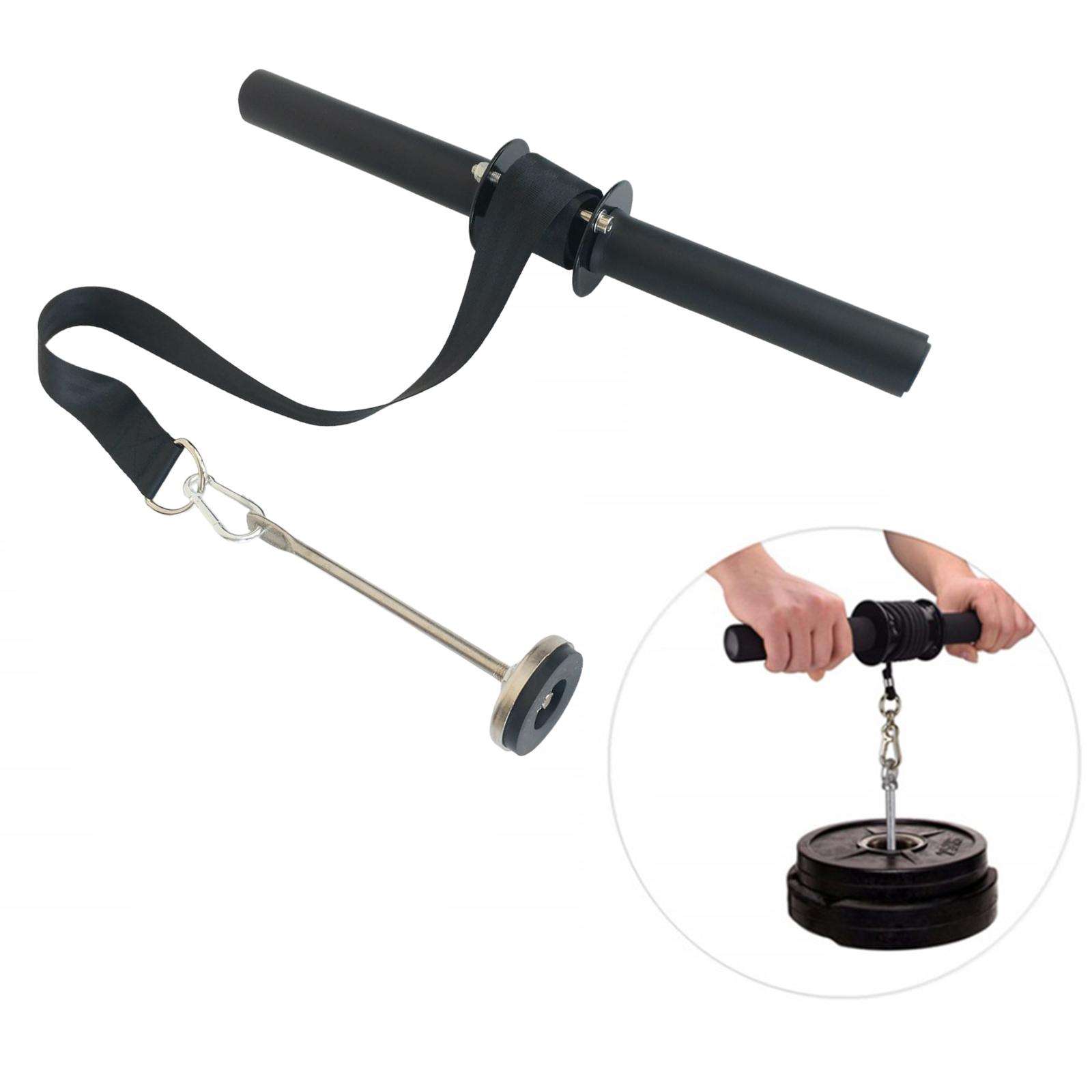 Wrist Roller Forearm - Empuñadura de espuma suave para muñeca
