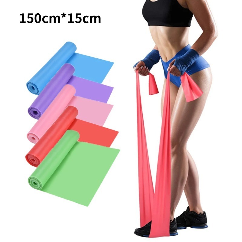 Home Gym Resistance Machine - Bandas de Resistencia de Látex Natural,