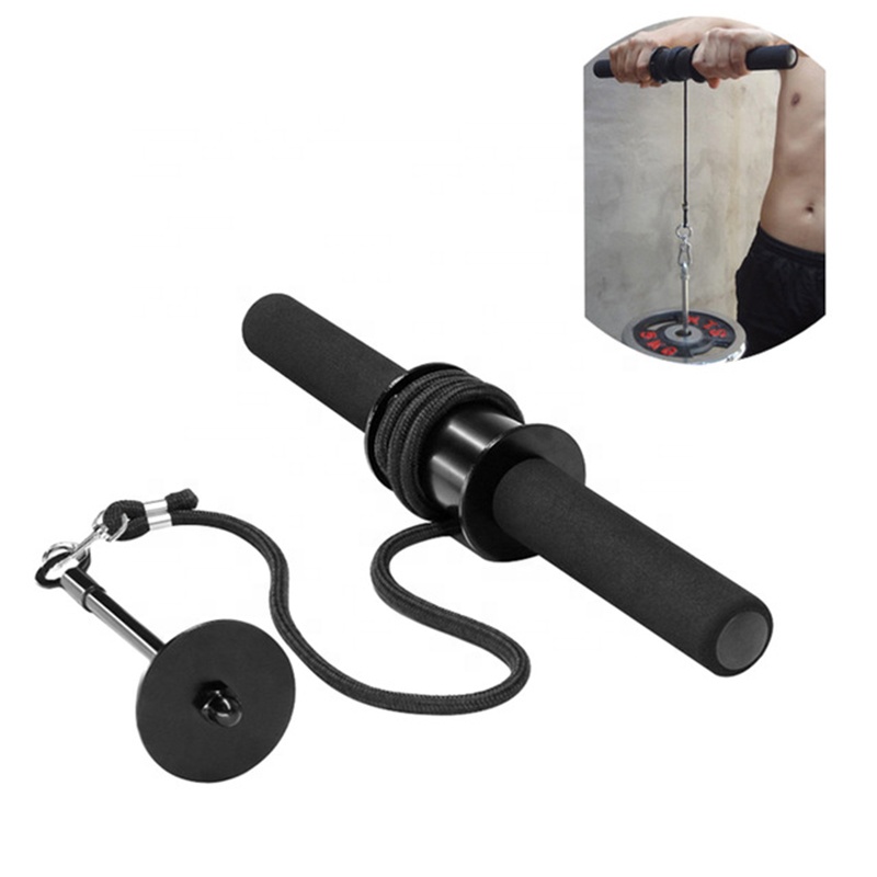 Wrist Roller Forearm - Entrenador de muñeca y antebrazo multifuncional,