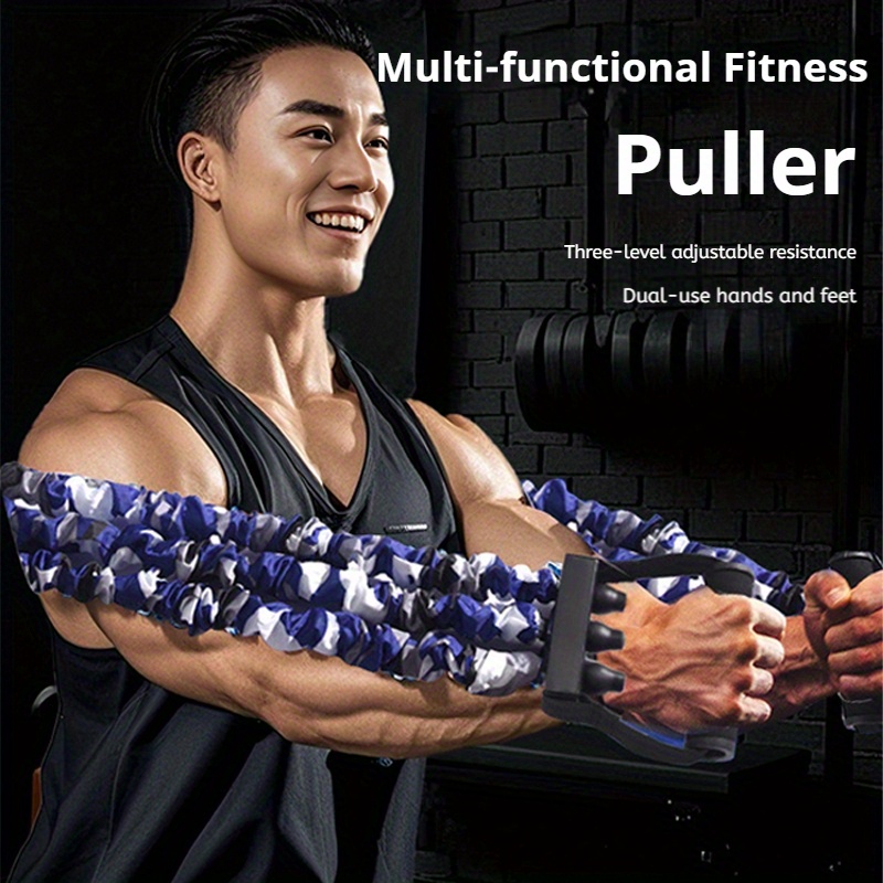 Home Gym Resistance Machine - Expansor de Pecho Ajustable con Tubo