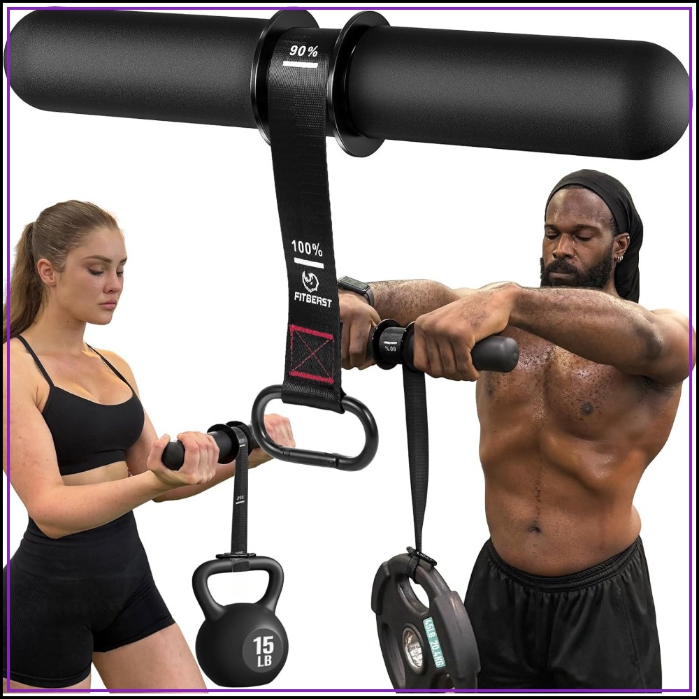 Wrist Roller Forearm - Fortalecedor de Antebrazos y Rodillo para