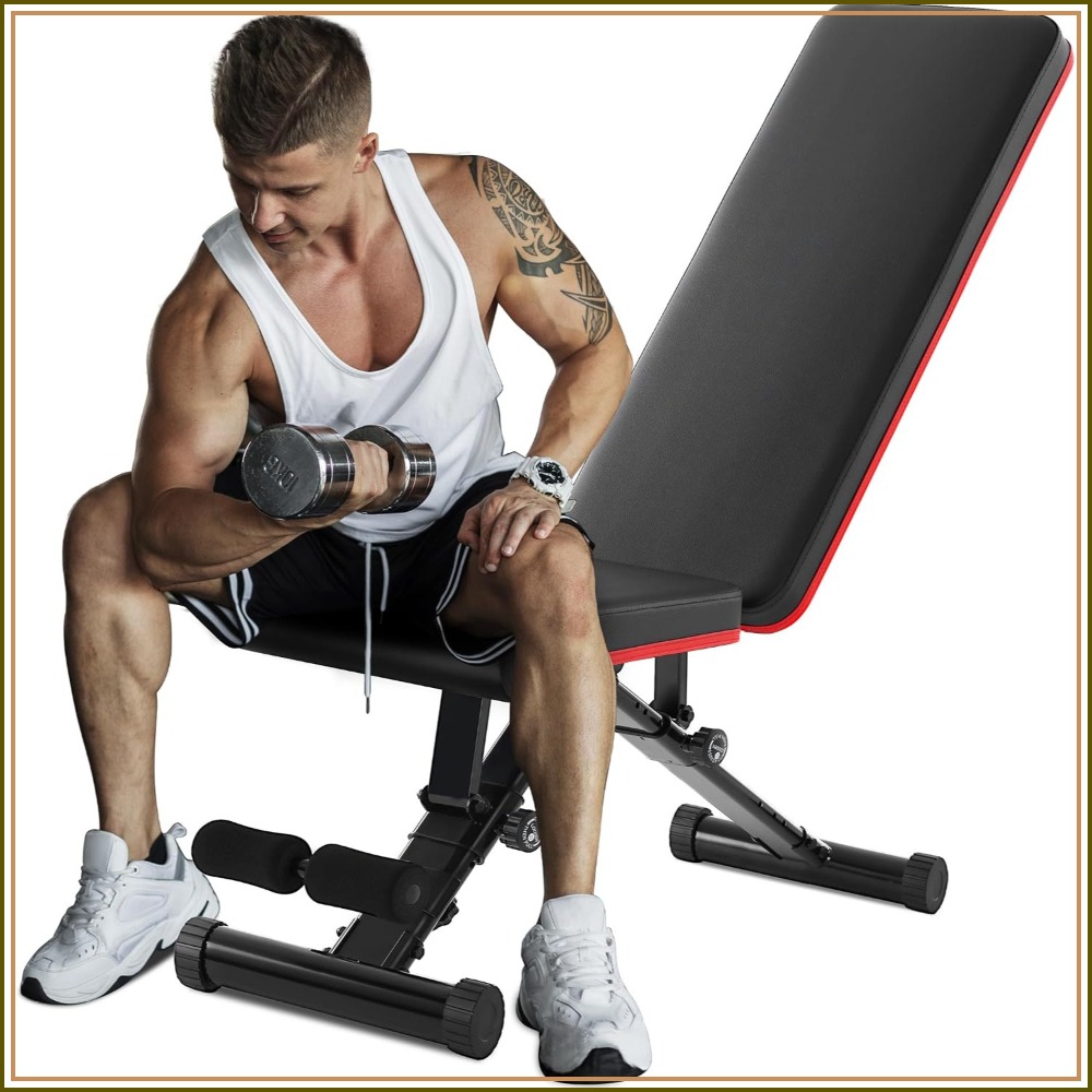 Home Gym Dumbbells - Banco de pesas ajustable para entrenamiento