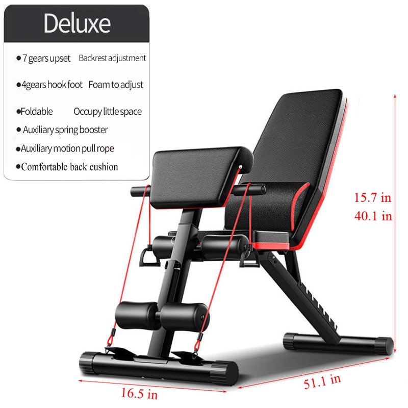 Home Gym Dumbbells - Popular Banco de Ejercicios Plegable Ajustable