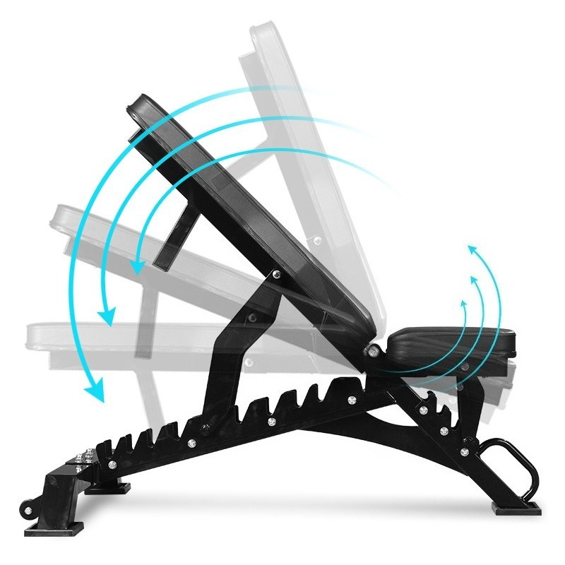 Home Gym Dumbbells - Banco de pesas ajustable de metal