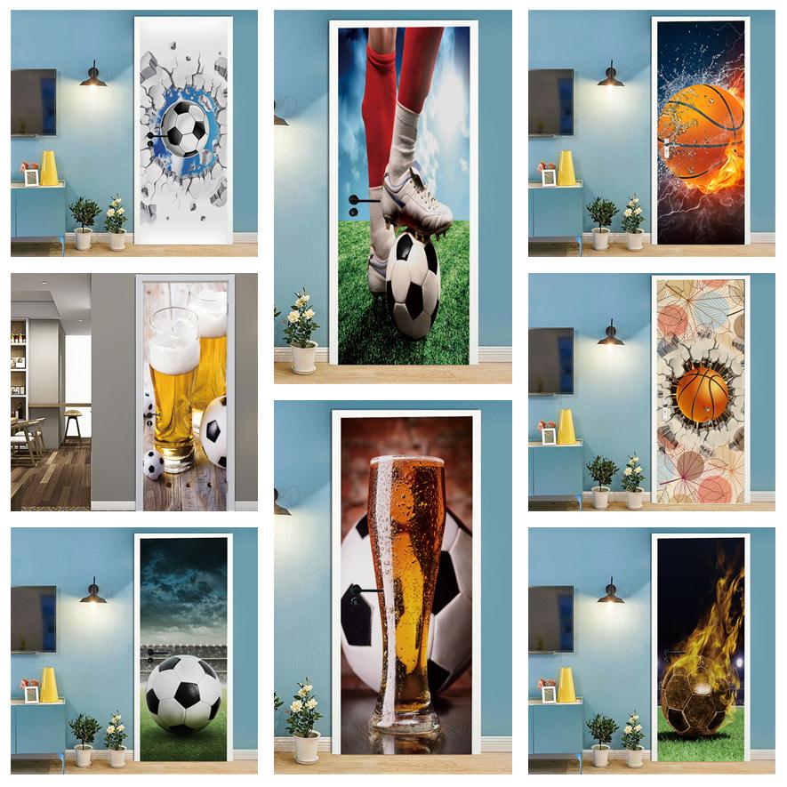 Home Gym Decor - Papel tapiz 3D de baloncesto y
