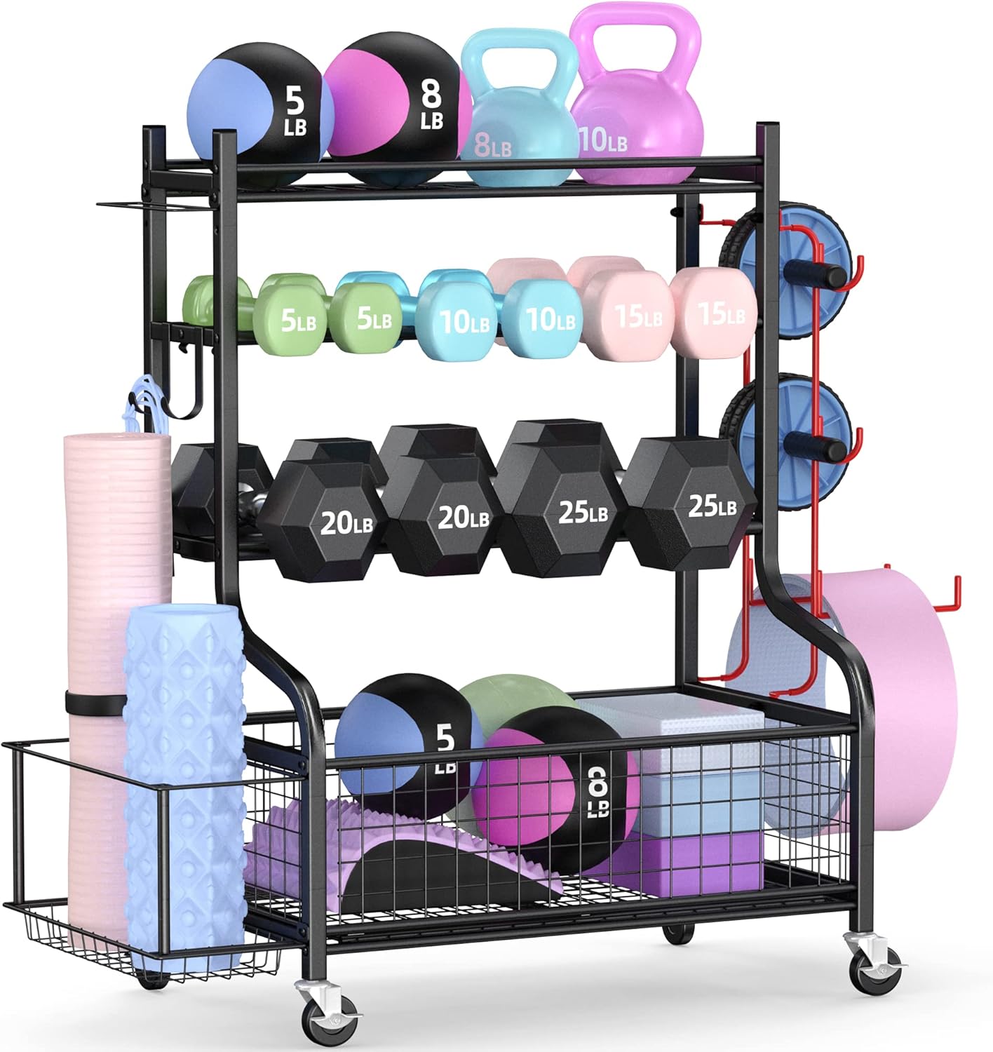 Home Gym Dumbbells - Soporte para Mancuernas de Gimnasio en