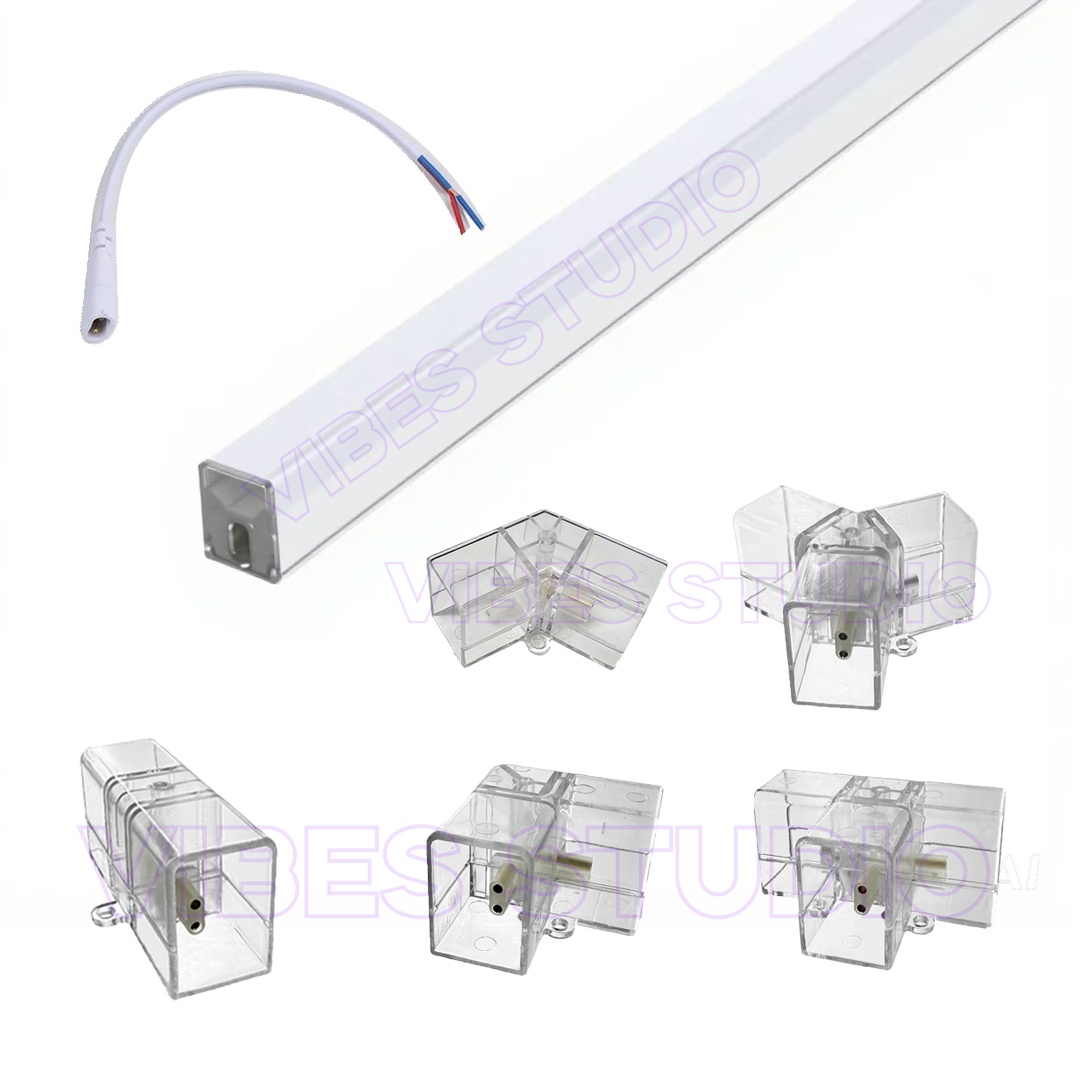 Home Gym In Garage - Luz LED hexagonal de 6500K, lámpara