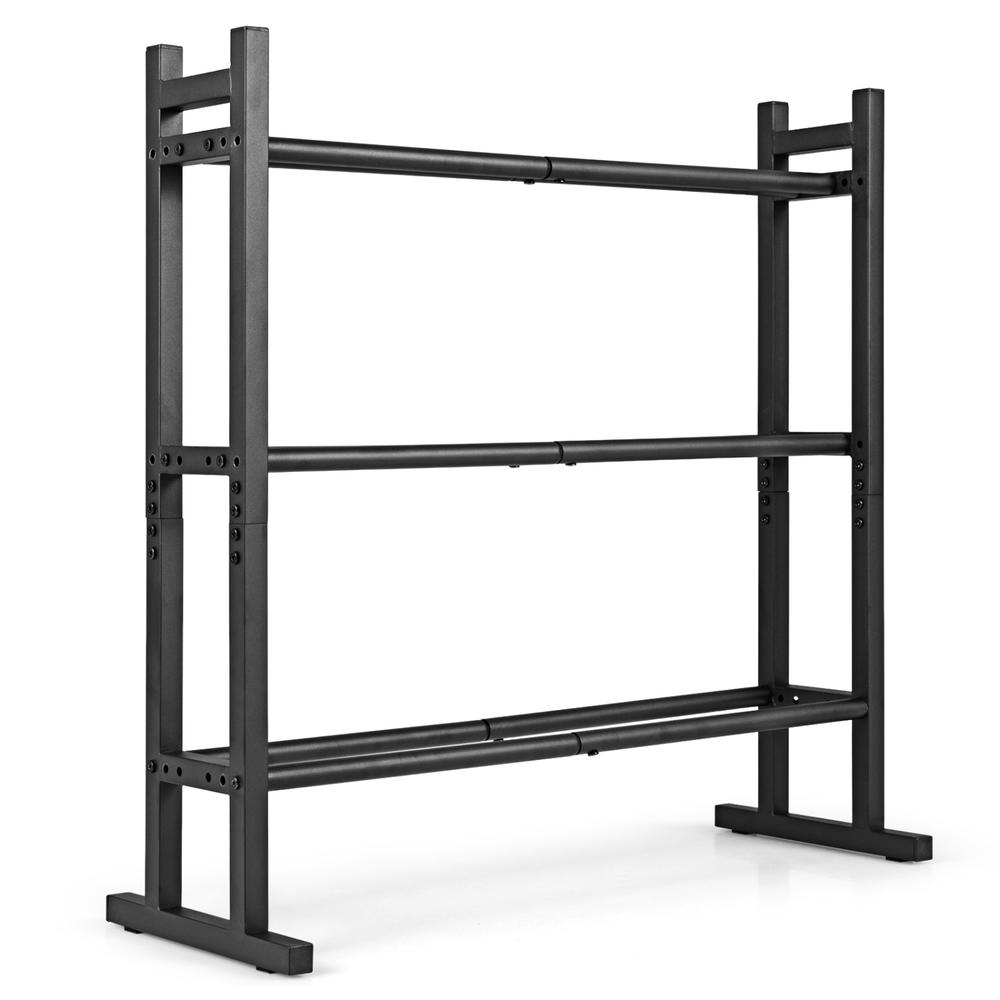 Home Gym Dumbbells - Estante para mancuernas de 3 niveles