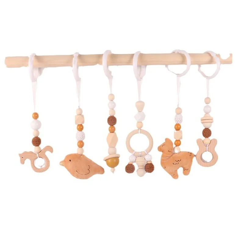 Home Gym Decor - Juguetes de madera para bebé, marco