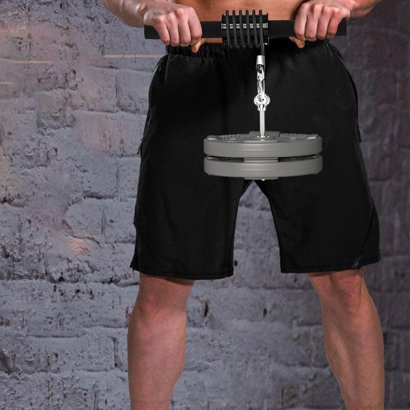 Wrist Roller Forearm - Entrenador de fuerza del antebrazo, agarre