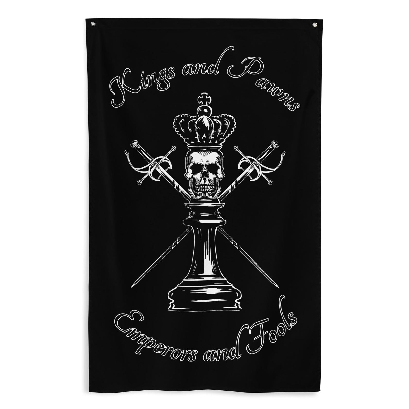 Home Gym In Garage - Bandera decorativa para gimnasio Kings and