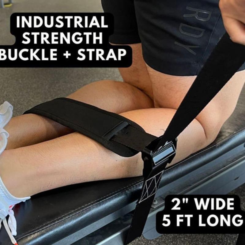 Home Gym Hamstring Exercises - Correa de tobillo rizada para isquiotibiales,