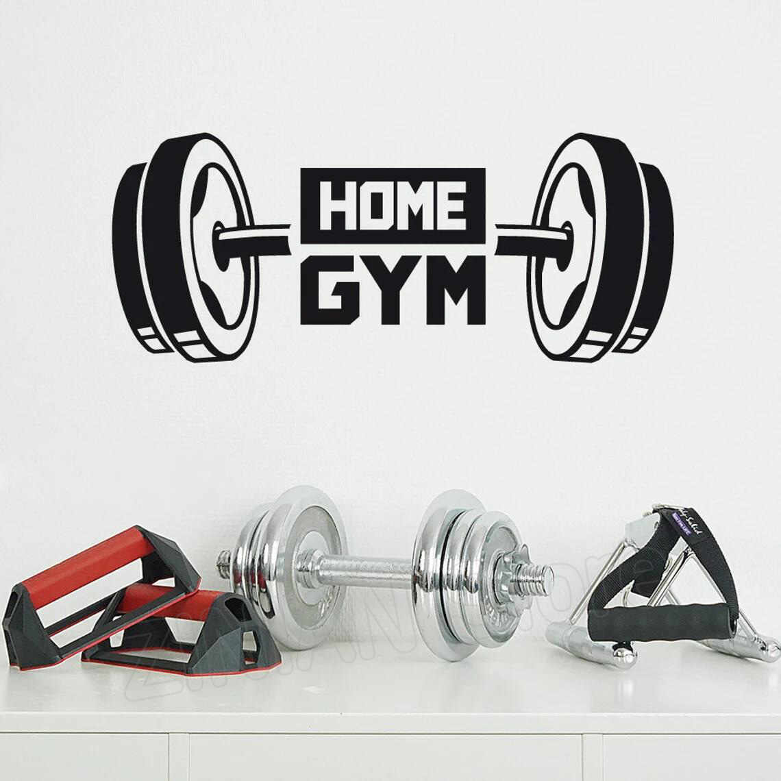 Home Gym In Garage - Fitness decoración de gimnasio en casa
