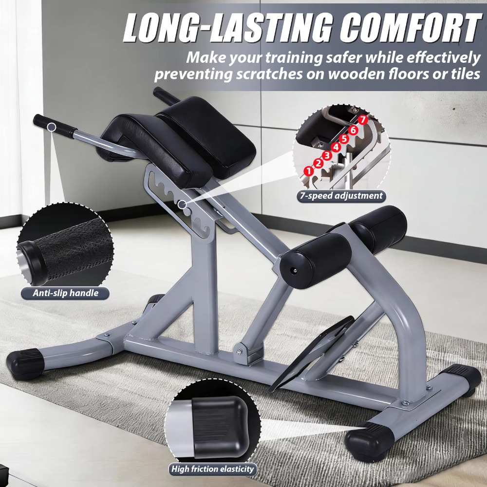 Banco de Hiperextensión Ajusta - Home Gym Hamstring Exercises reseña y precio