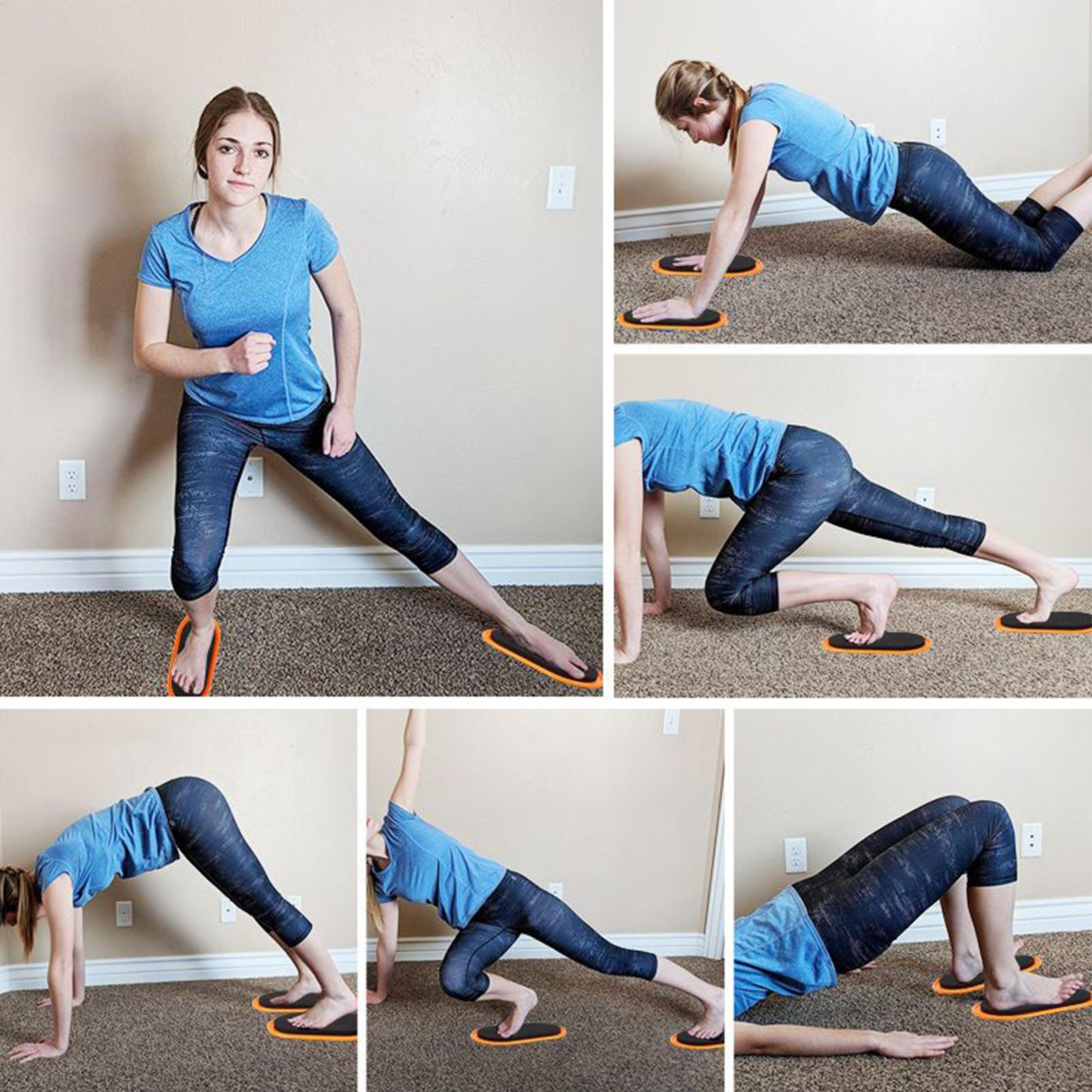 Discos deslizantes para ejerci - Home Gym Workout reseña y precio