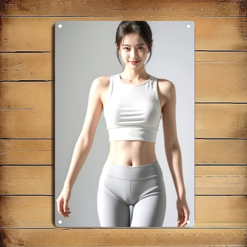 Letrero Metálico Moderno Minim - Home Gym Minimalist reseña y precio