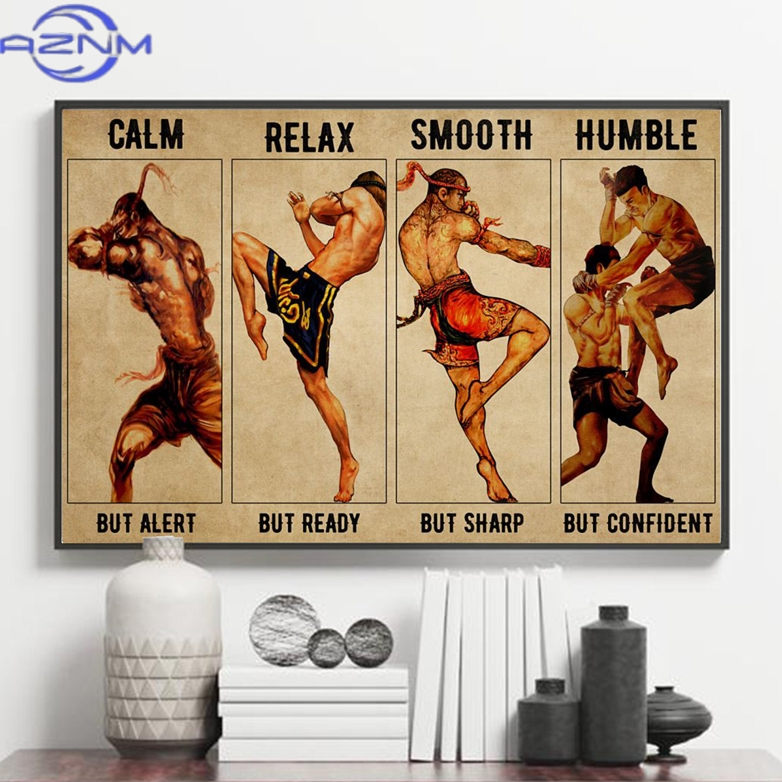 AZNM Cuatro Movimientos de Mua - Home Gym Japan reseña y precio