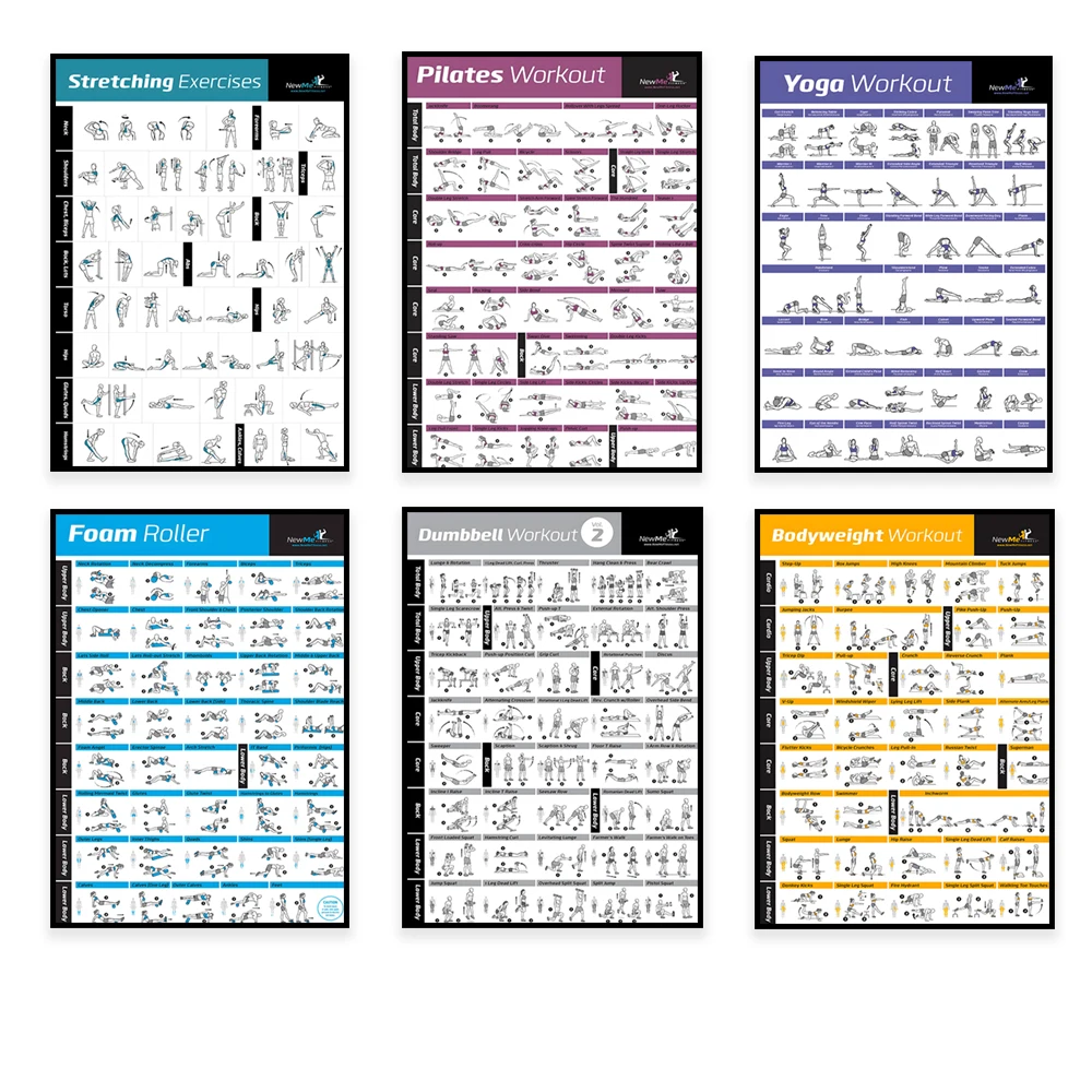 Tabla de ejercicios corporales - Home Gym Decor reseña y precio
