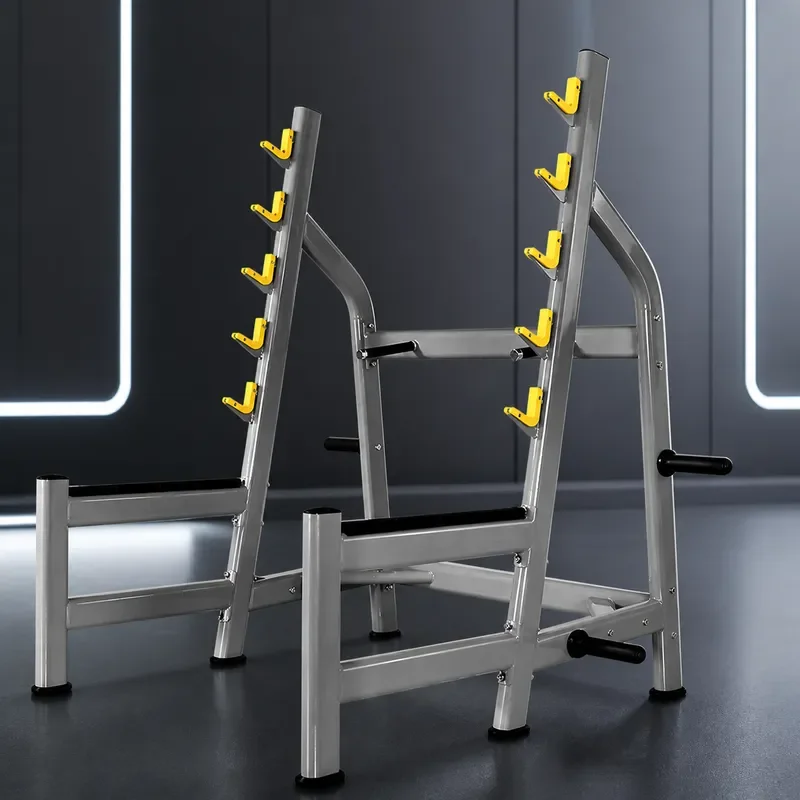 Estructura de rack para sentad - Home Gym Half Rack reseña y precio