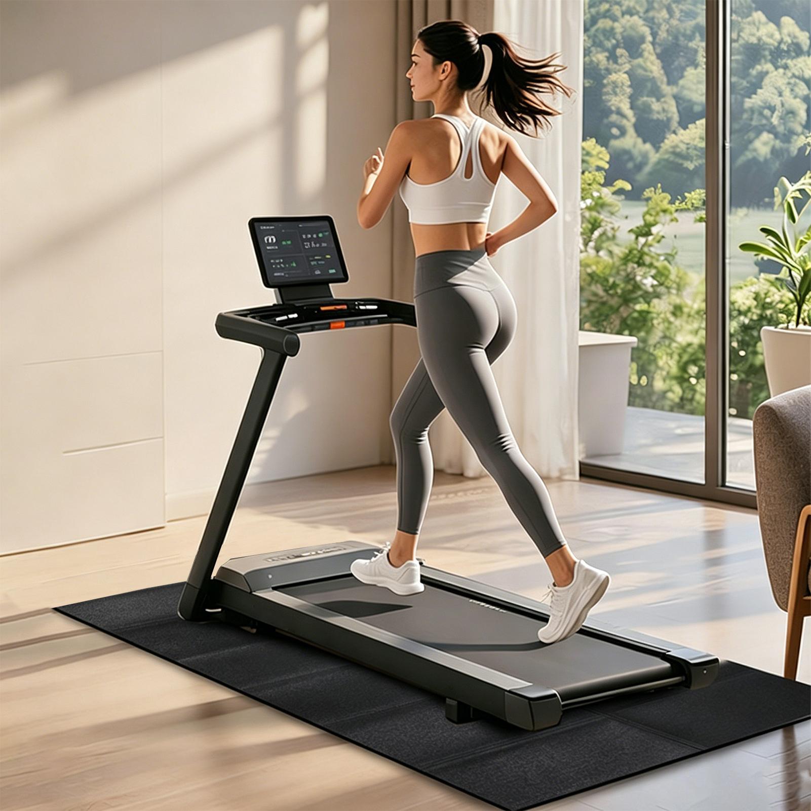 Alfombrilla para cinta de corr - Home Gym Workout reseña y precio