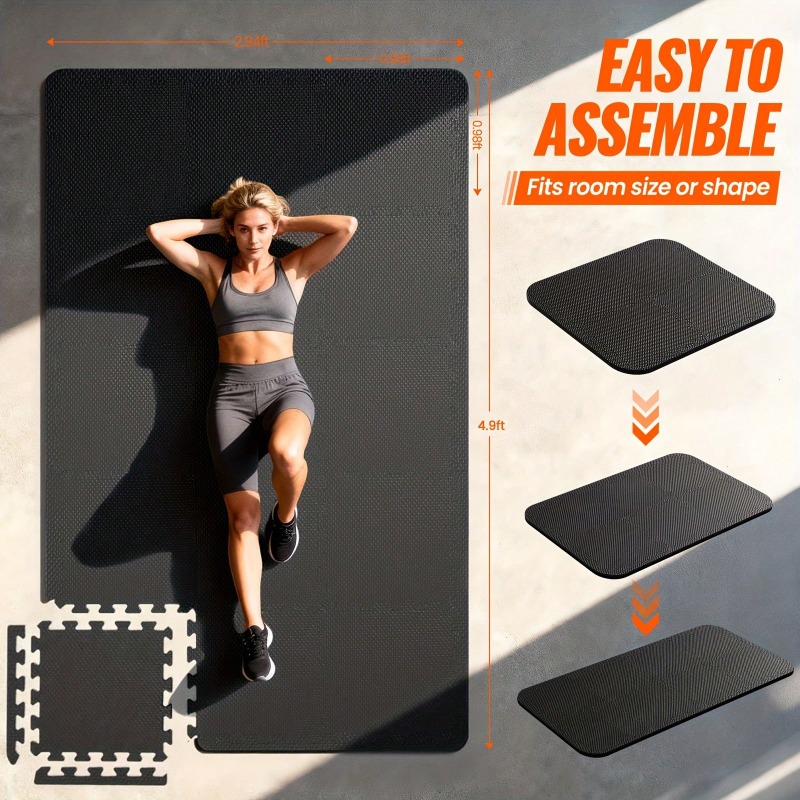 Tapetes de yoga de espuma EVA, - Home Gym In Garage reseña y precio