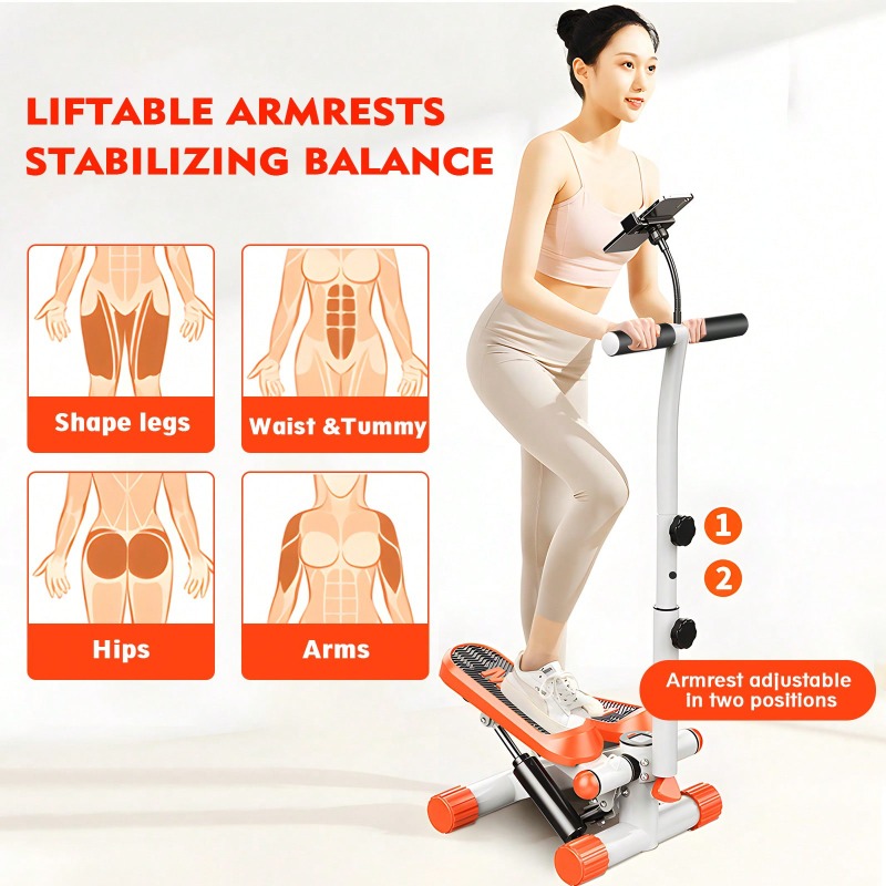 Mini stepper con bandas de res - Home Gym Resistance Machine reseña y precio