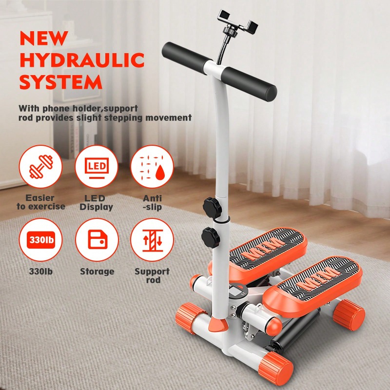 Mini stepper con bandas de res - Home Gym Resistance Machine reseña y precio