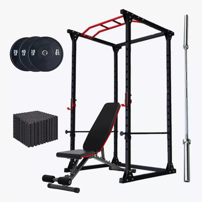 Equipo de Gimnasio en Casa a B - Home Gym Half Rack reseña y precio
