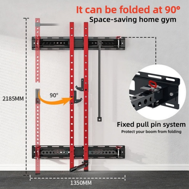 Jaula de potencia ajustable mo - Home Gym Half Rack reseña y precio