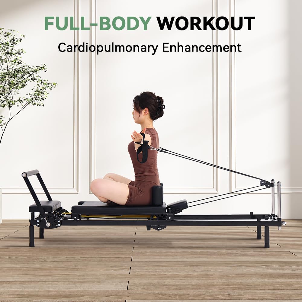 Máquina de Pilates plegable, r - Home Gym Pilates reseña y precio