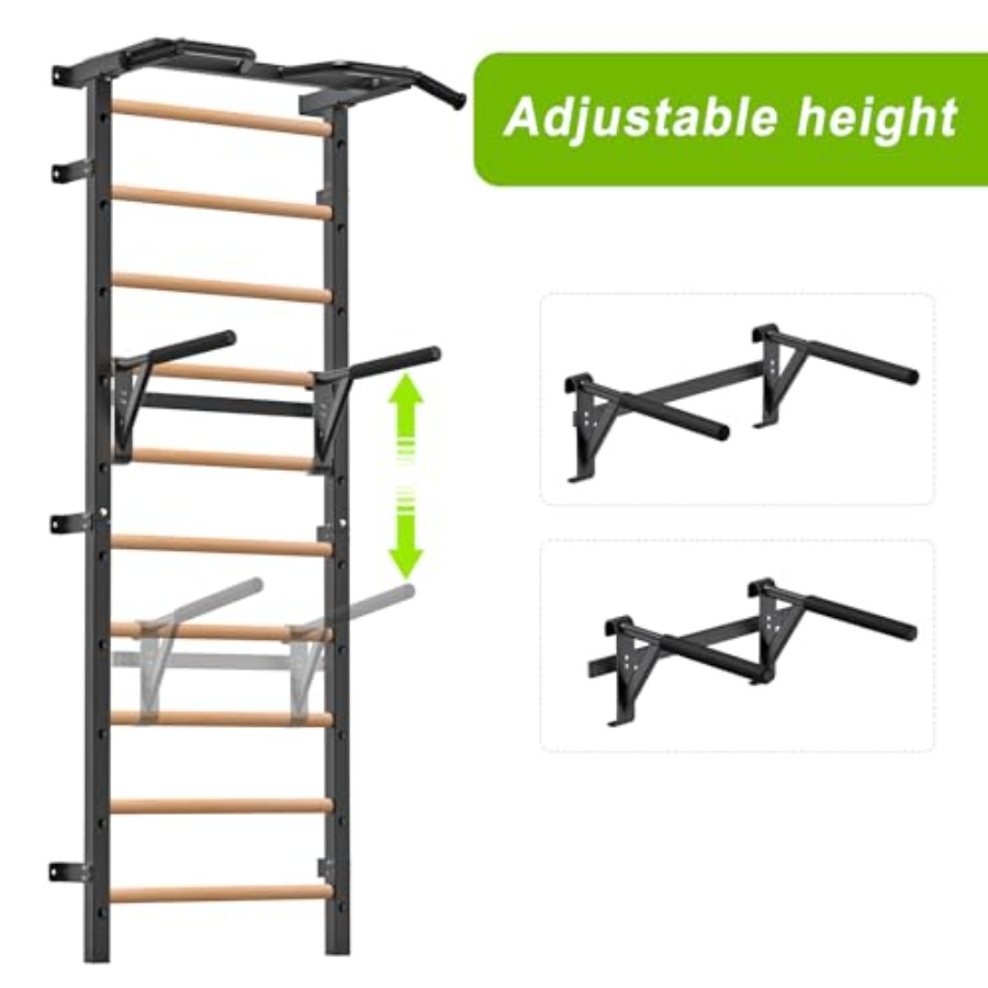 Barra de Gimnasia Montada en P - Home Gym Pull Up Bar reseña y precio