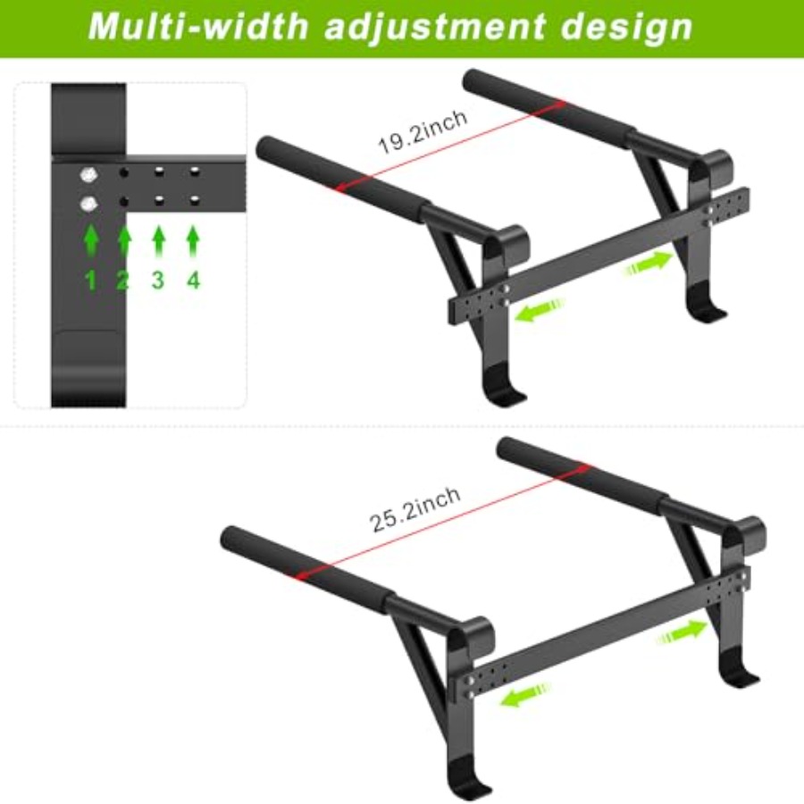 Barra de Gimnasia Montada en P - Home Gym Pull Up Bar reseña y precio