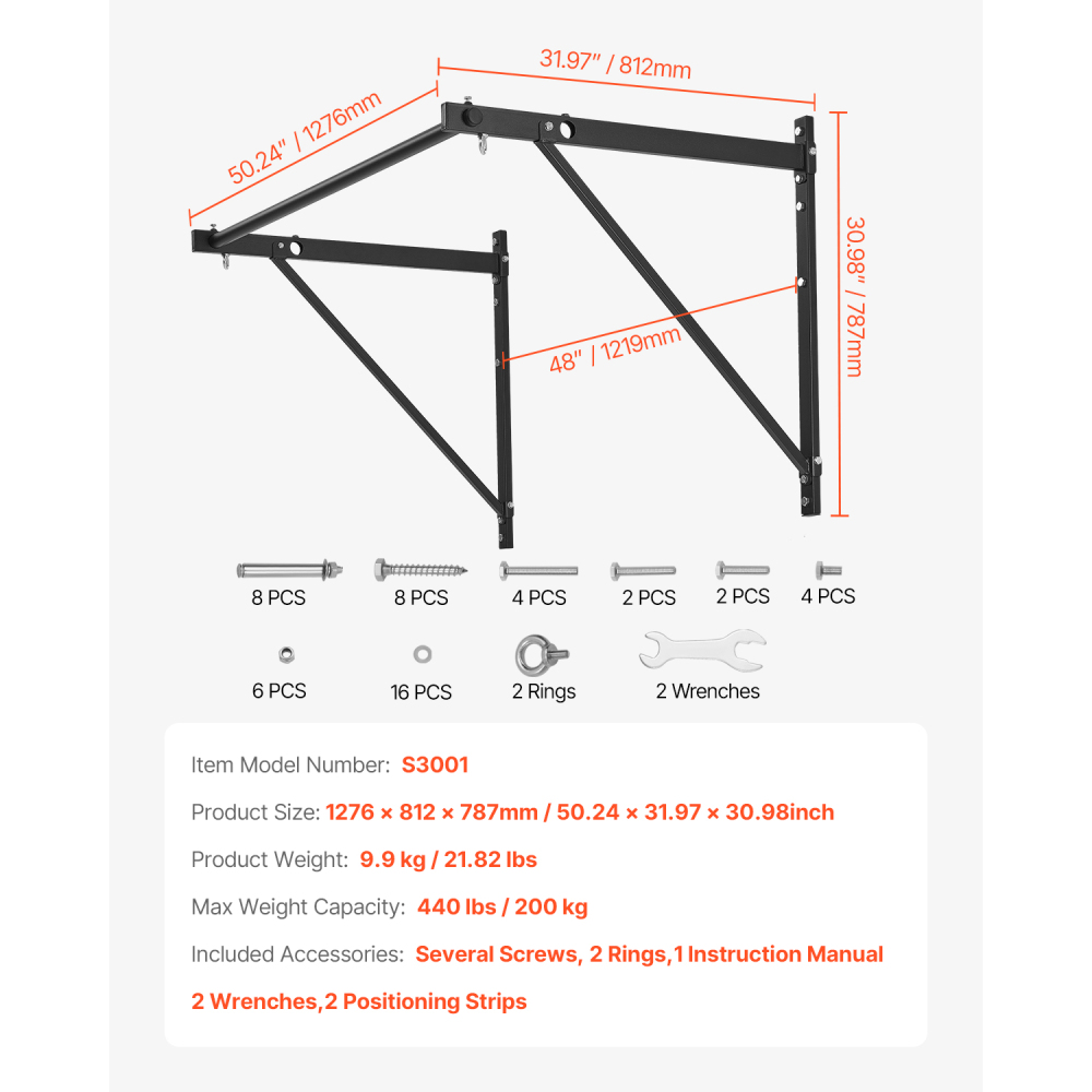Barra de dominadas de alta res - Home Gym Pull Up Bar reseña y precio