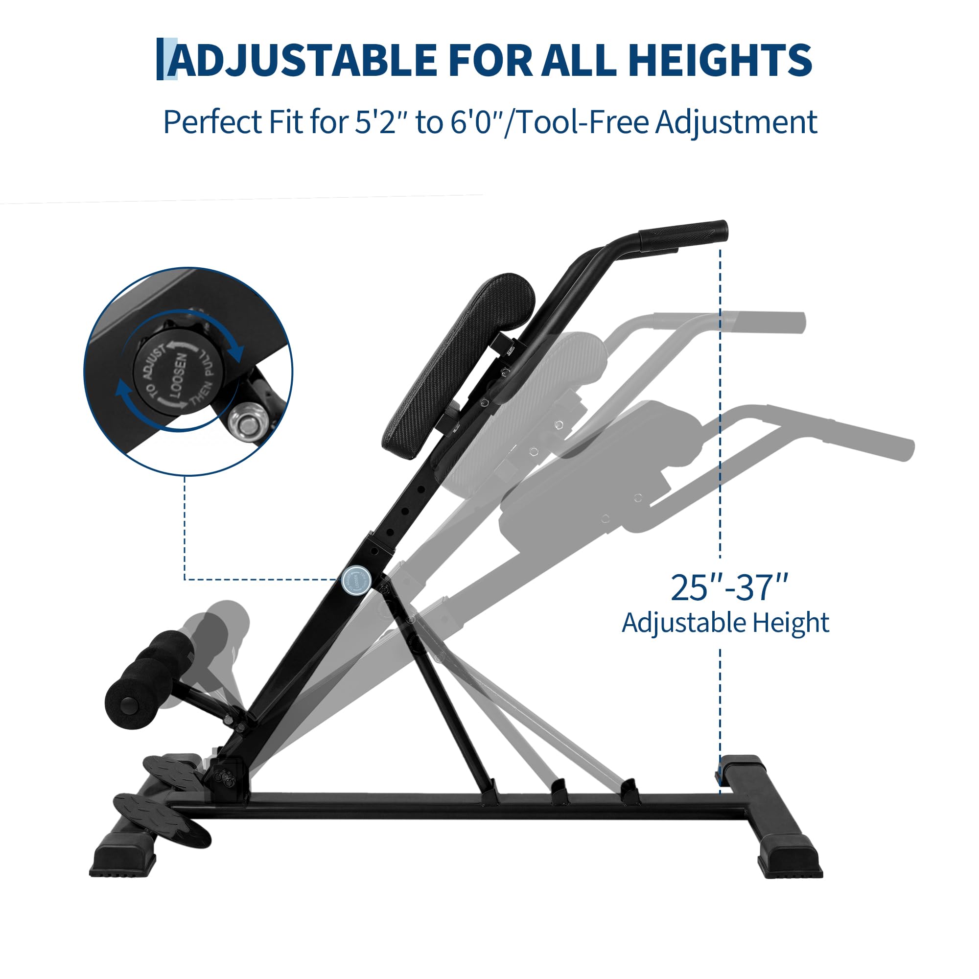 Silla Romana para Hiperextensi - Home Gym Hamstring Exercises reseña y precio
