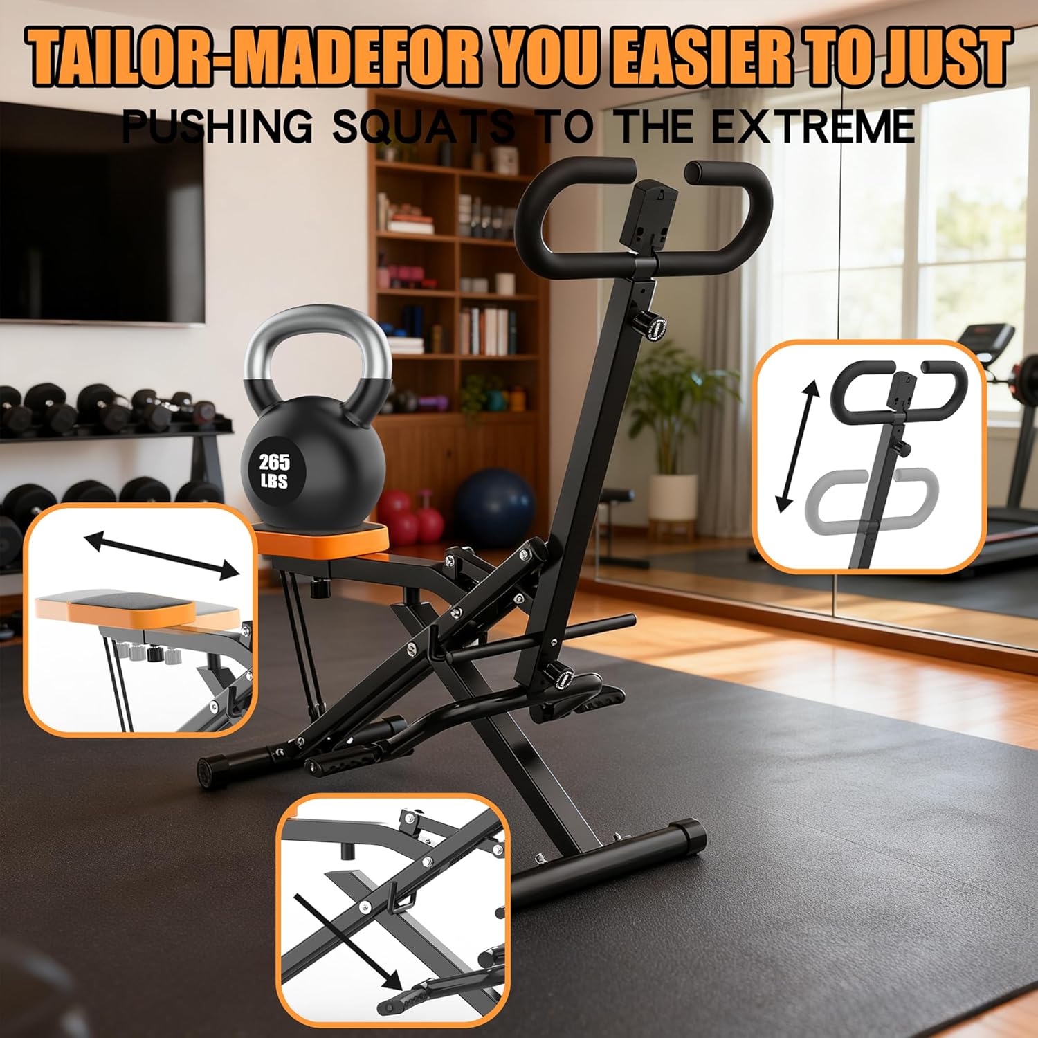 Máquina de Sentadillas para el - Home Gym Resistance Machine reseña y precio