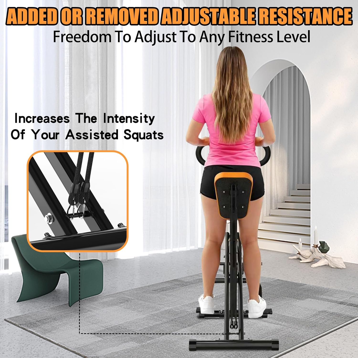 Máquina de Sentadillas para el - Home Gym Resistance Machine reseña y precio