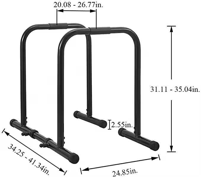 Paralelas Deportivas Reforzada - Dip Station Parallel reseña y precio