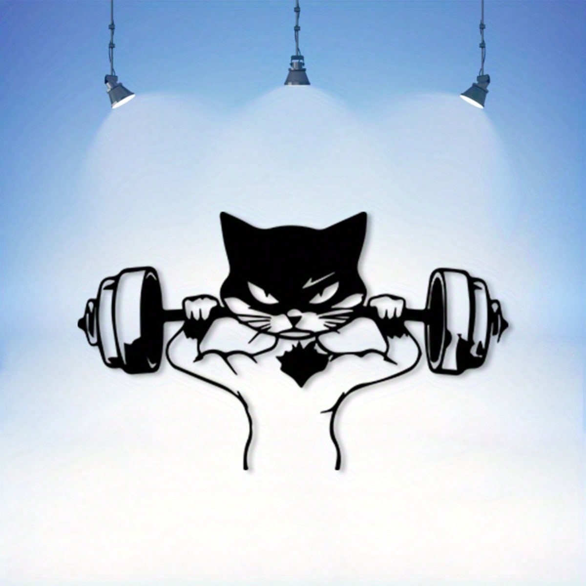 CIFbuy Escultura de metal retr - Home Gym Decor reseña y precio