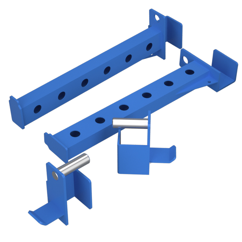 Half Power Rack con brazos de  - Home Gym Half Rack reseña y precio