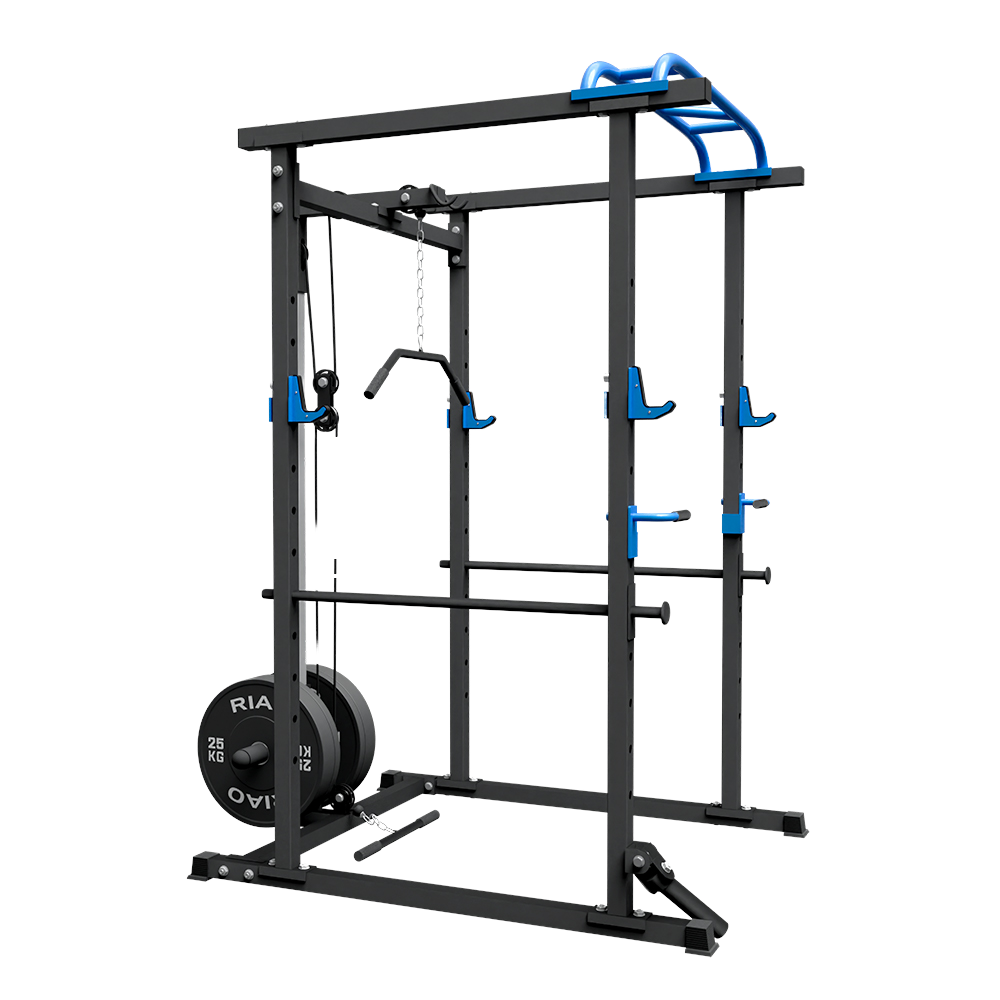 Jaula eléctrica de acero multi - Home Gym Half Rack reseña y precio