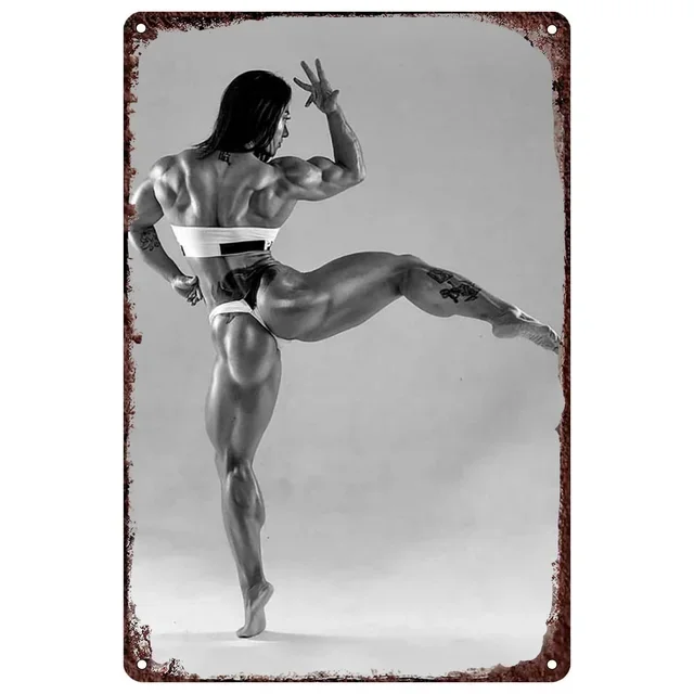 Carteles de chapa de Metal Vin - Home Gym In Garage reseña y precio