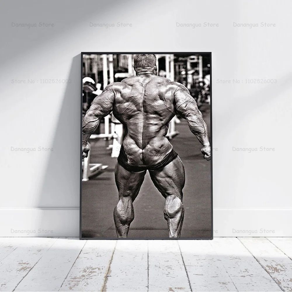 Póster clásico de gimnasio mus - Home Gym Japan reseña y precio