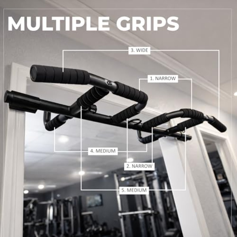 Barra de dominadas para puerta - Home Gym Workout reseña y precio