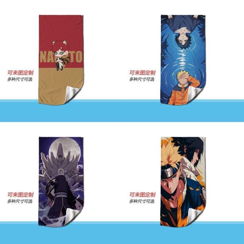 Toalla de microfibra de Naruto - Home Gym Japan reseña y precio