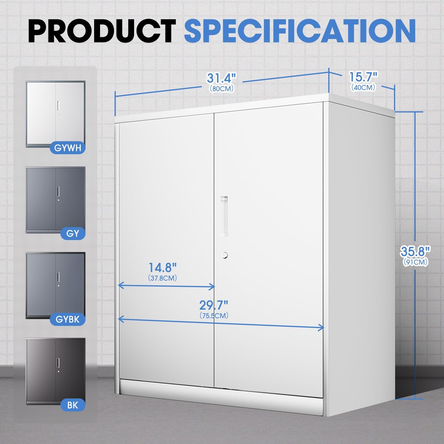 # Archivador Metálico Blanco R - Home Gym In Garage reseña y precio