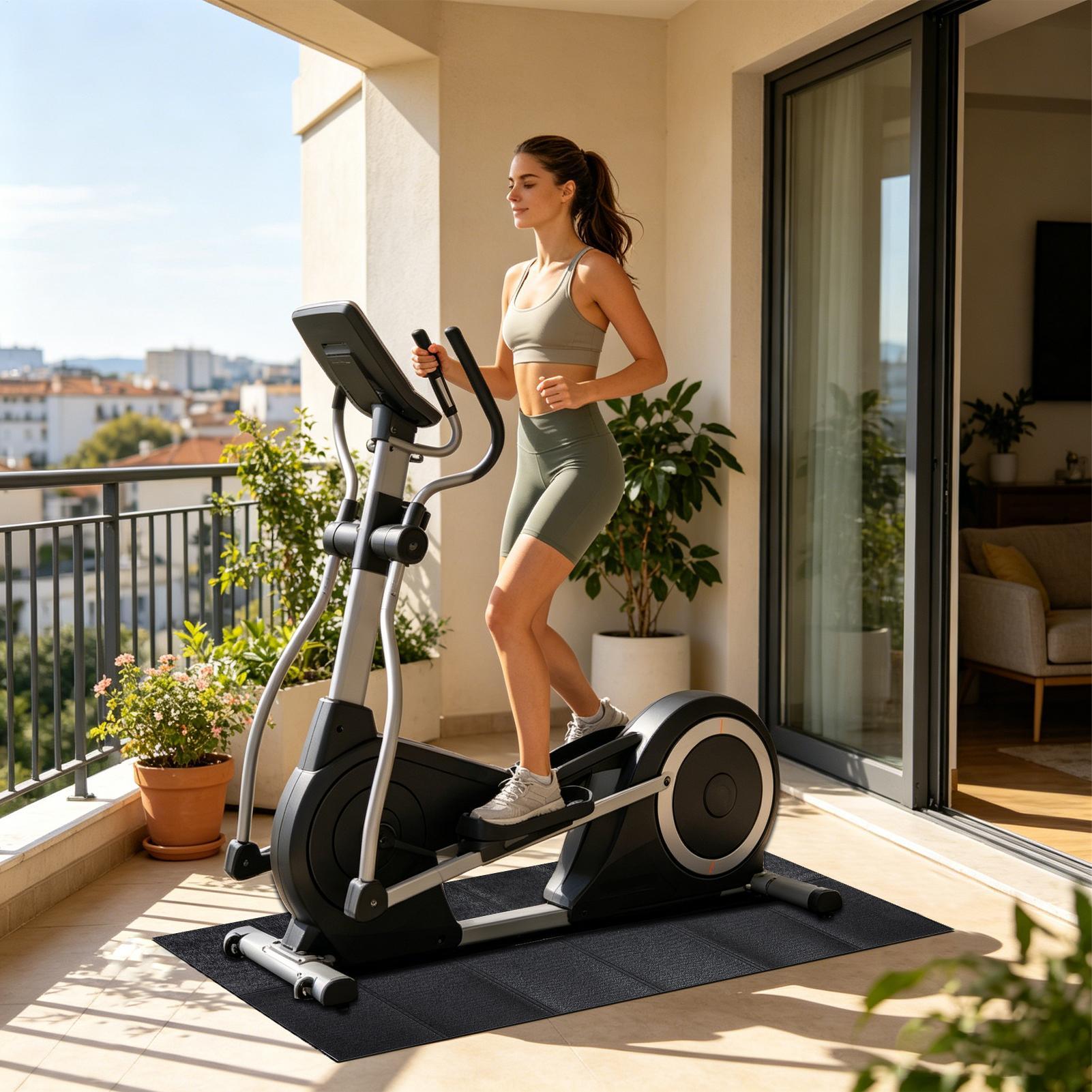 Alfombrilla para cinta de corr - Home Gym Workout reseña y precio