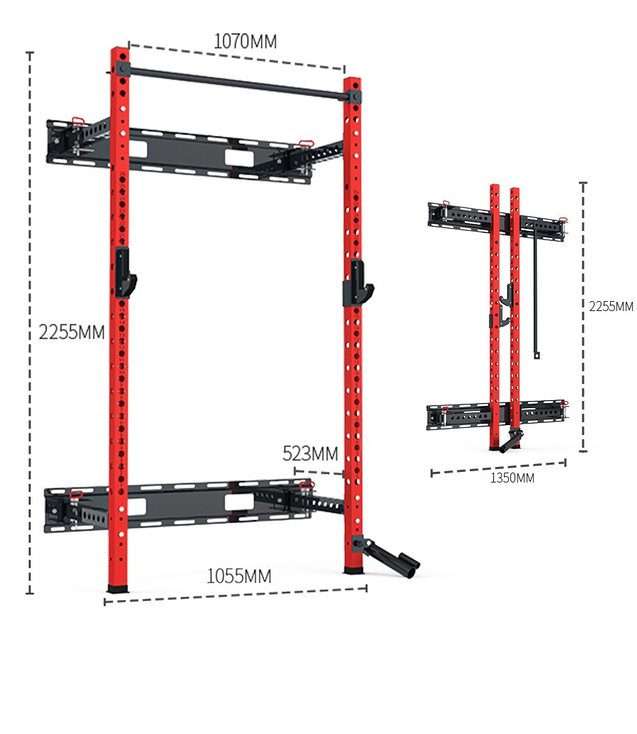 Equipo de fitness para gimnasi - Home Gym Half Rack reseña y precio