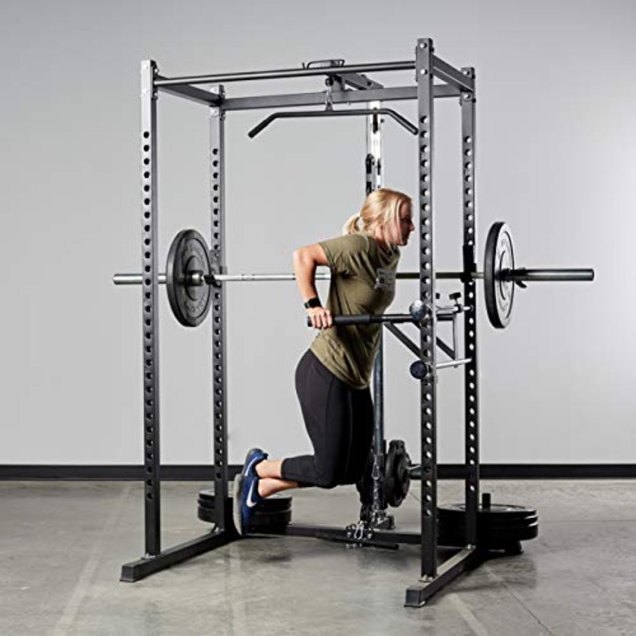 Jaula de sentadillas para gimn - Home Gym Pull Up Bar reseña y precio