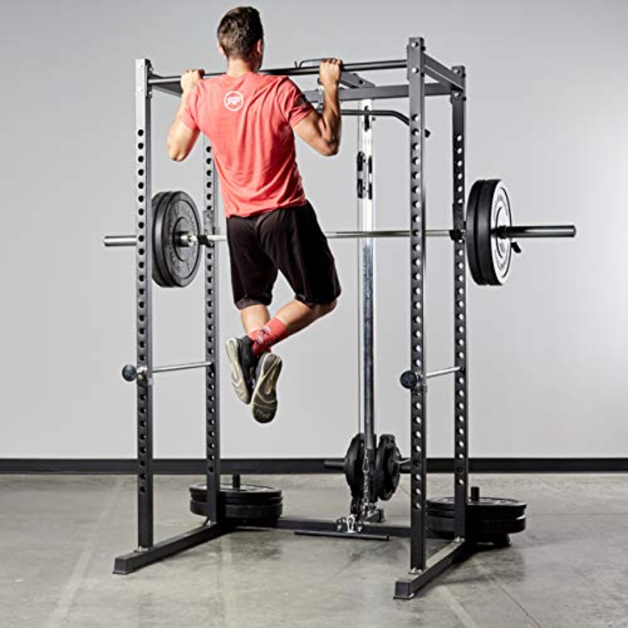 Jaula de sentadillas para gimn - Home Gym Pull Up Bar reseña y precio
