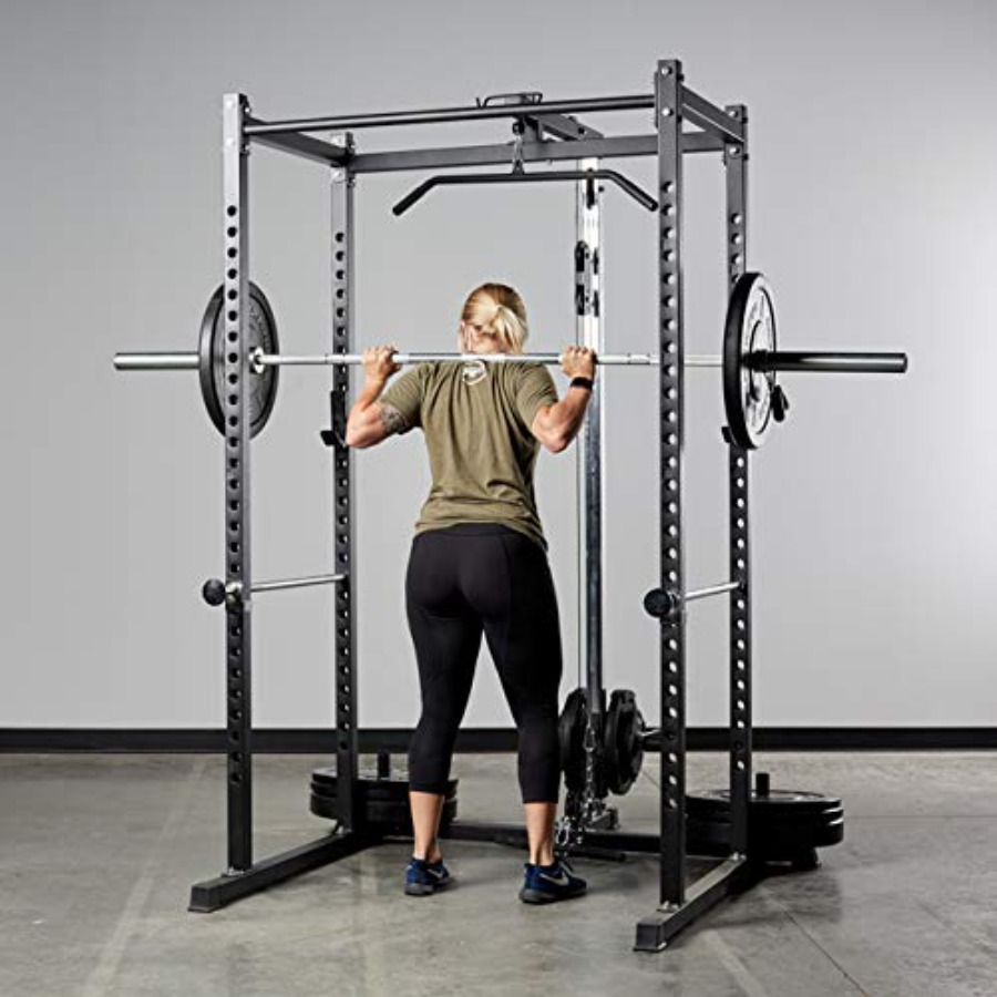 Jaula de sentadillas para gimn - Home Gym Pull Up Bar reseña y precio